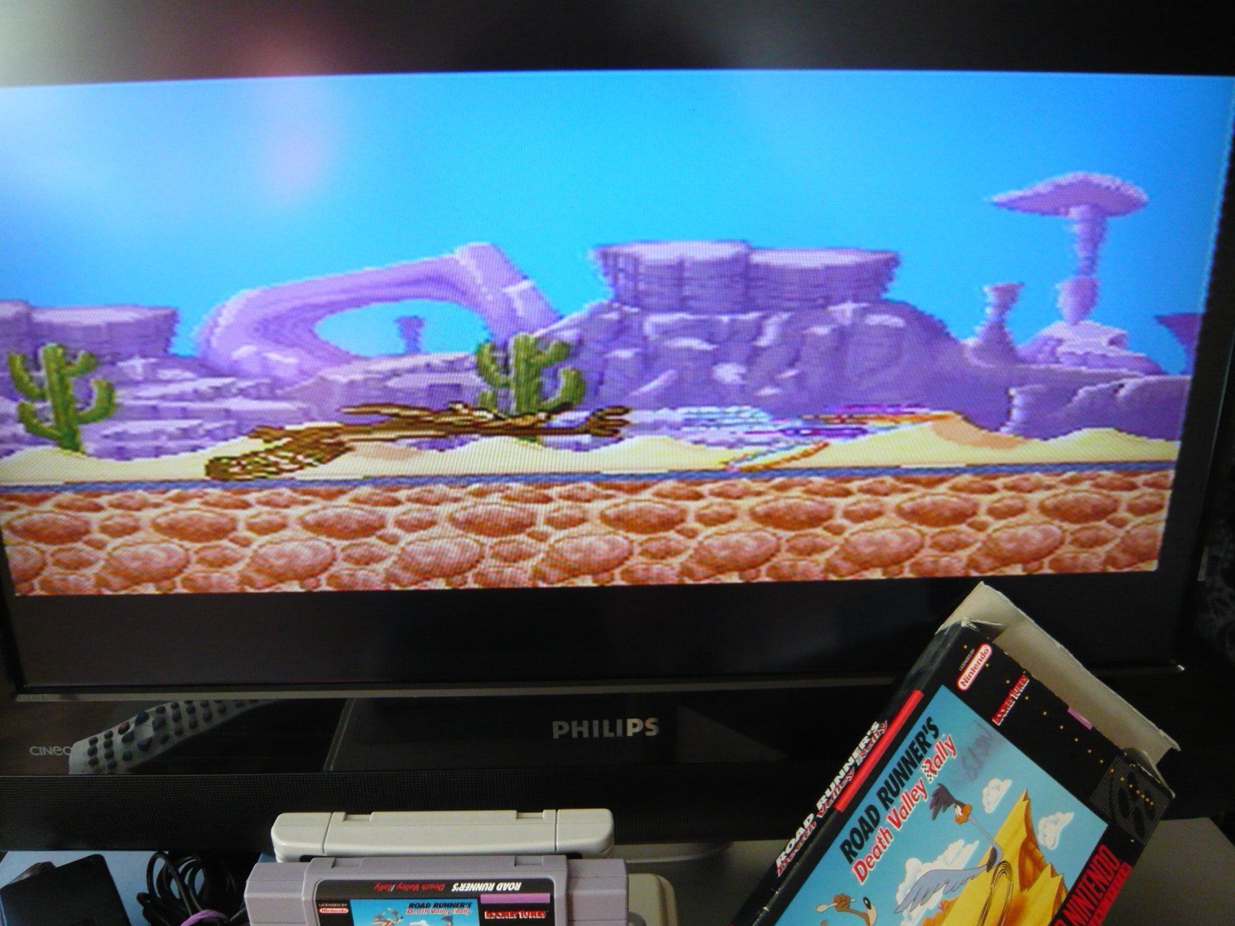 Nintendo Giochi: SNES: - Road Runner's Death Valley Rally, avec Boîte – Usato da Onex venduto da Jaguar1986 2