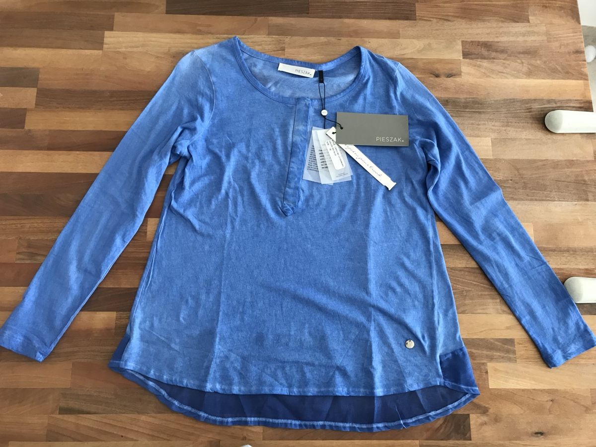 Tchibo Camicette: Neue Baumwolle Bluse mit Etikette – Nuovo e nell'imballaggio originale da Wettingen venduto da epe_9vbf