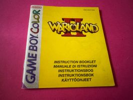 ANLEITUNG FÜR WARIOLAND 2 NINTENDO GAME BOY COLOR