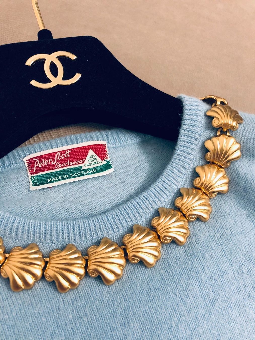 Catenine: ANNE KLEIN Collier / Kette vergoldet – Usato da Winkel venduto da Luxtime 1
