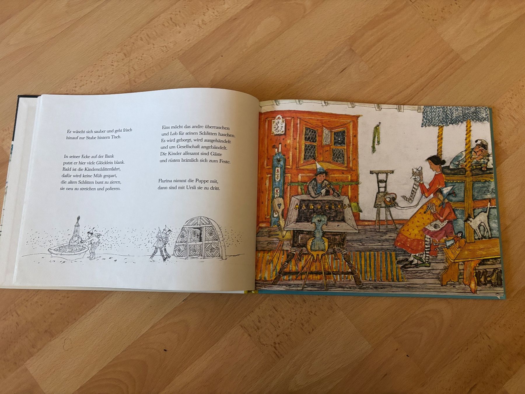 Libri: Bilderbuch Kinderbuch - nostalgisch - Der grosse Schnee – Usato da Thun venduto da Melpi2010 2