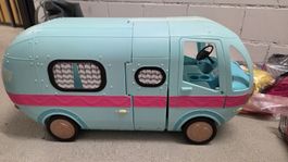 LOL Surprise Camper Wohnmobil mit Zubehör gebraucht