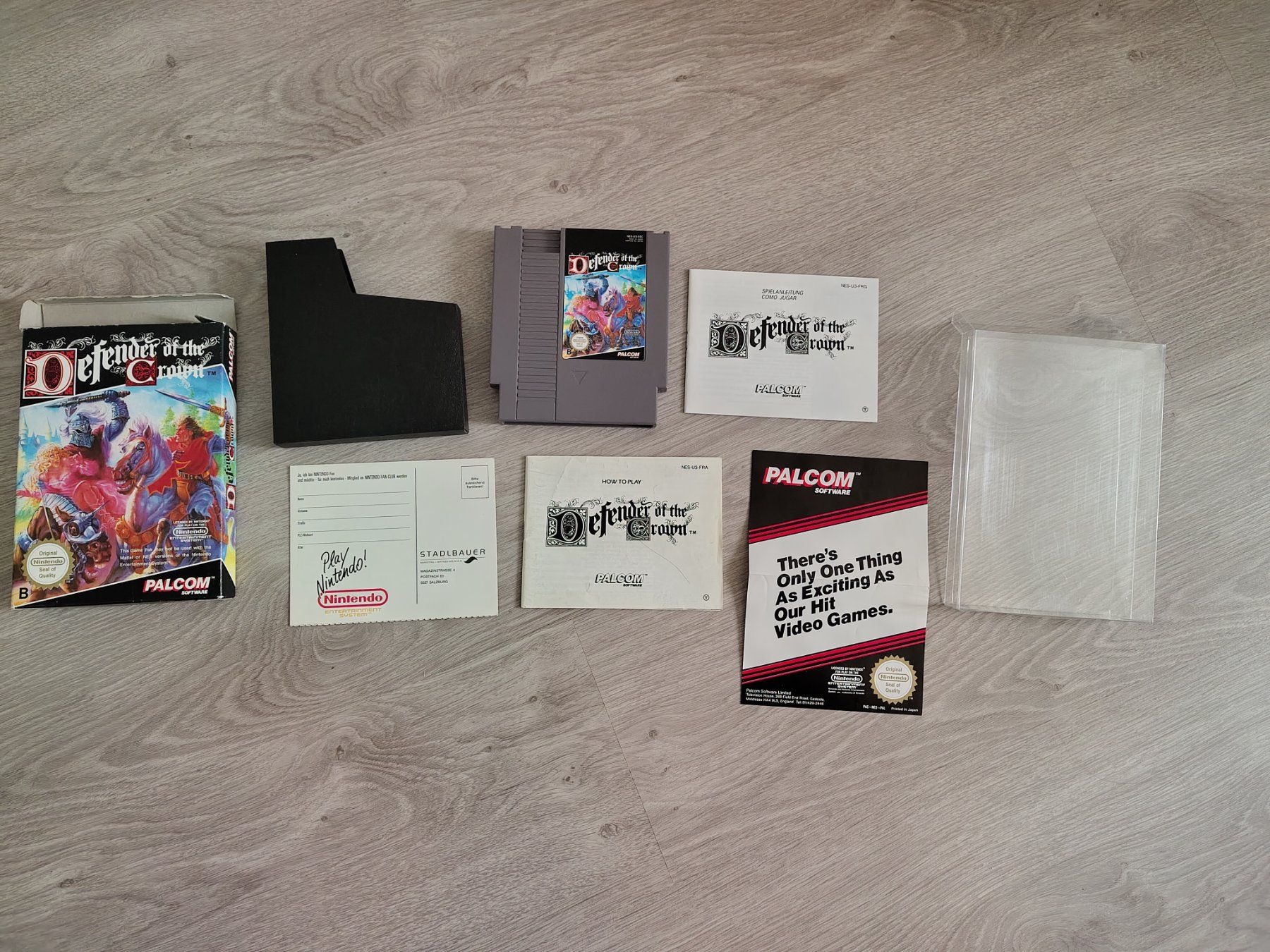 Giochi: Defender of The Crown NES – Usato da Schachen LU venduto da retrogamer 3