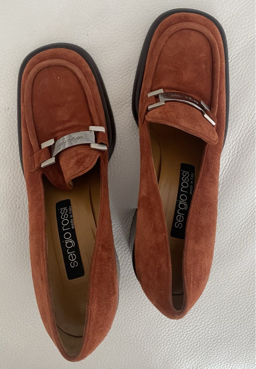 Sergio Rossi Scarpe da donna: Sergio Rossi Leder schuhe 🌸 – Usato da Opfikon venduto da Luis144