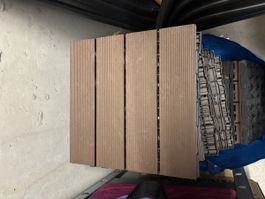 Terrassendielen Holz-Verbundstoff braun (36 Stück)