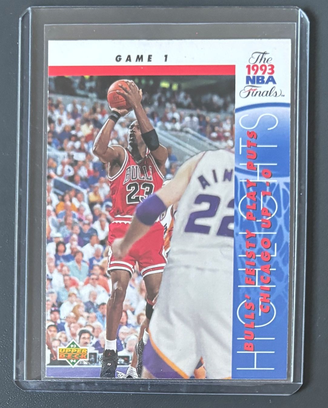 Cartoline: NBA Michael Jordan 1993-94 Upper Deck Finals Game 1 Card – Nuovo (secondo la descrizione) da Muri b. Bern venduto da winningloser