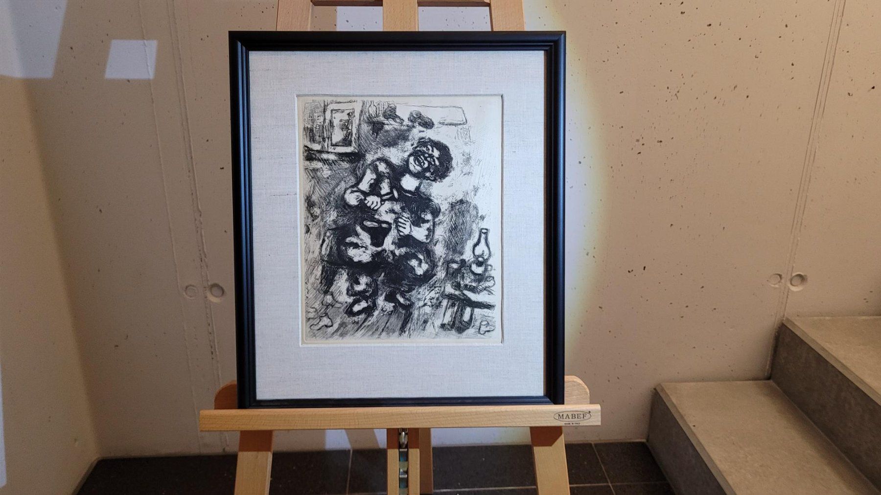 Grafica & Litografie: *** CHAGALL MARC, "Der Schuster", Kaltnadelradierung *** – Usato da Luzern venduto da Luzern1 1