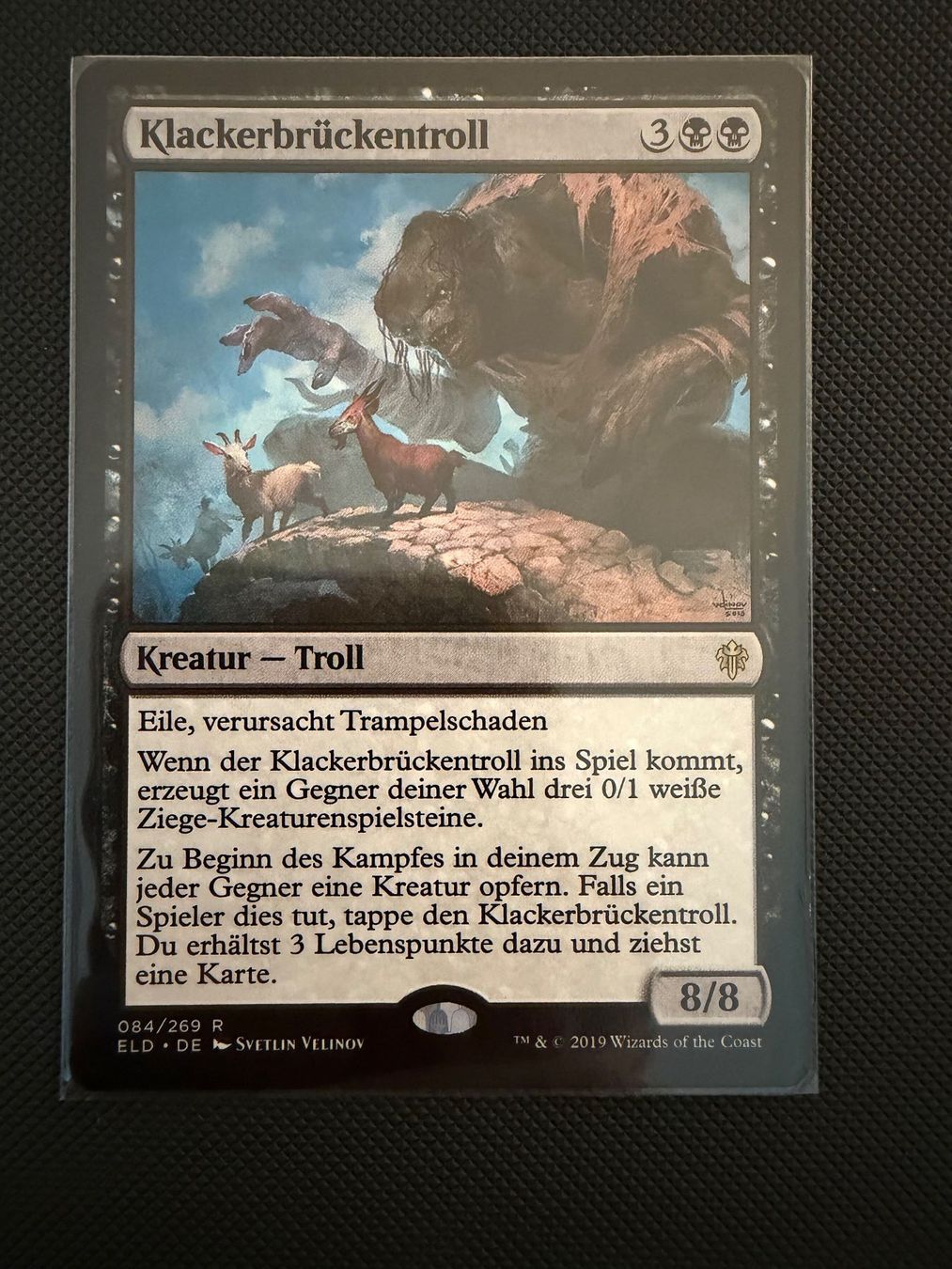 Magic The Gathering Carte collezionabili: Klackerbrückentroll – Usato da Ulisbach venduto da joelsj