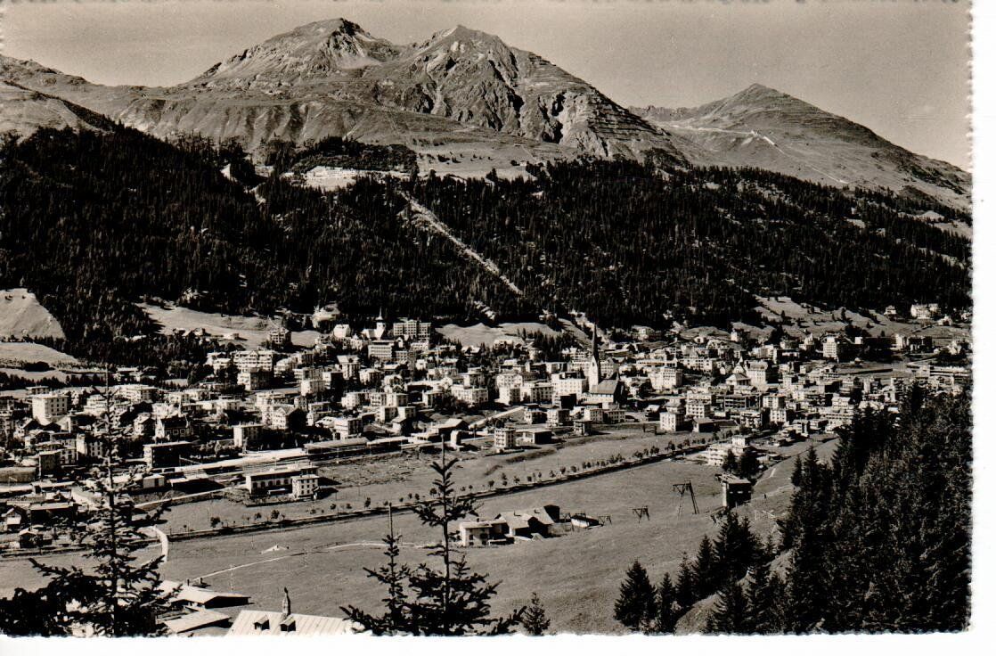 Cartoline postali: Davos Platz – Usato da Wolhusen venduto da Curver9