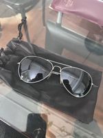 Lunettes de soleil aviateur argentées - Élégance assurée