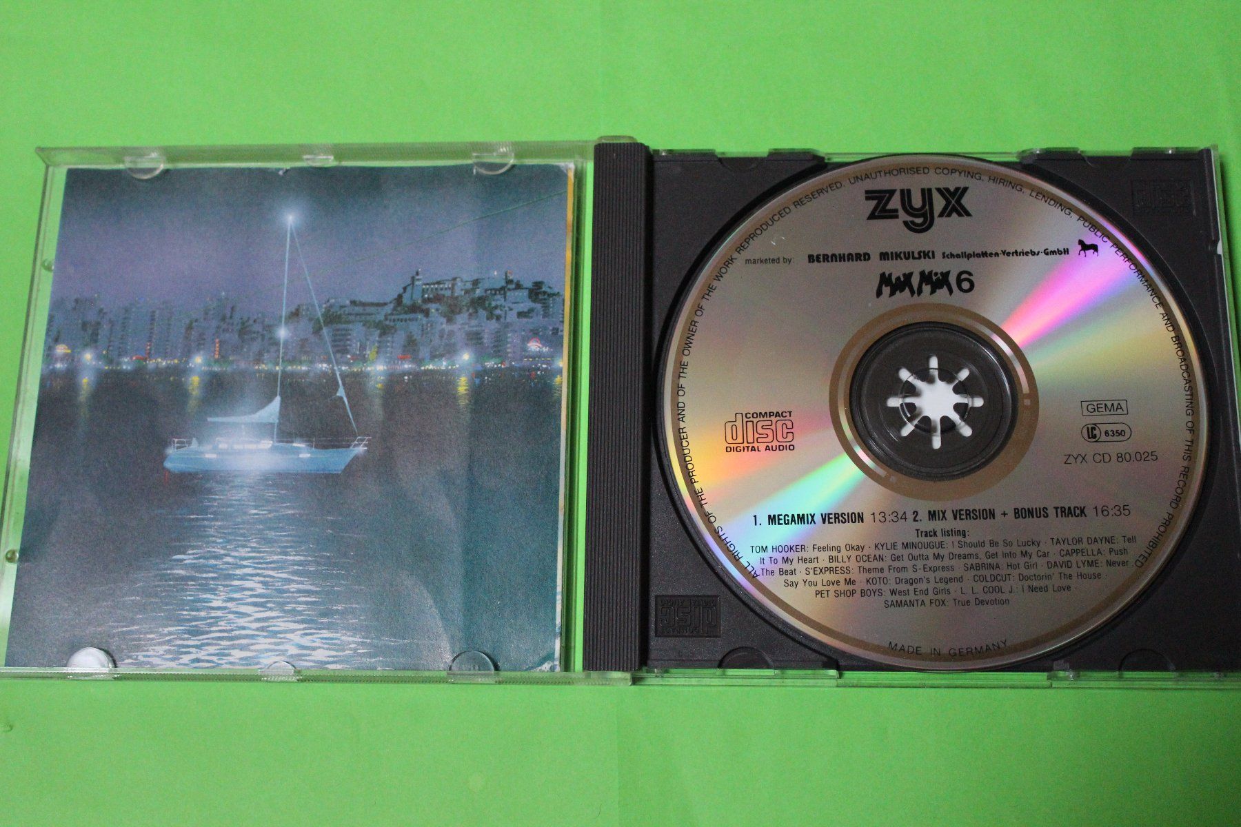 CD: MAX MIX 6 - ZYX Edition mit ITALO DISCO CD – Usato da Tübach venduto da JamesStone 3