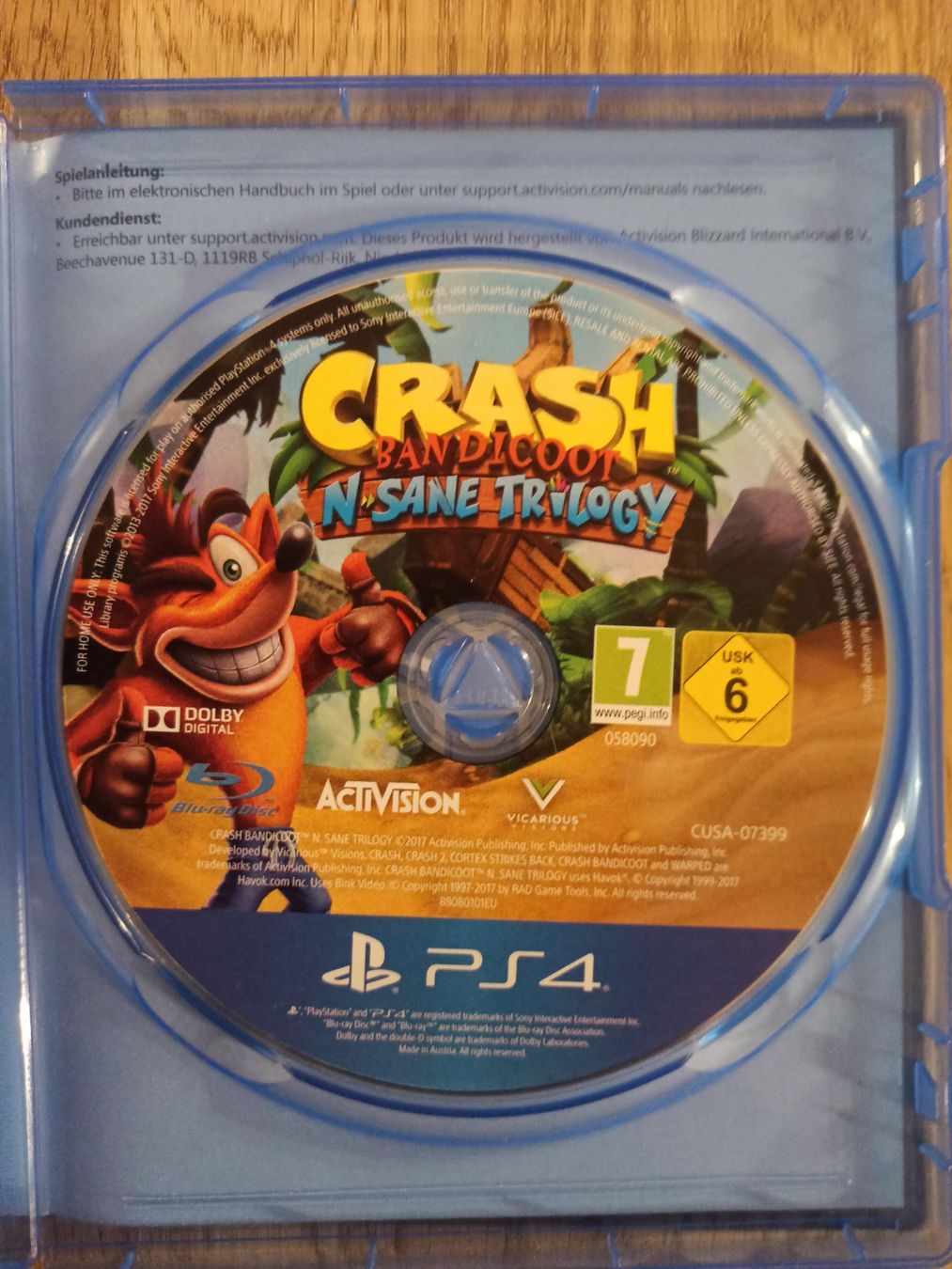 Giochi: Crash Bandicoot N. Sane Trilogy PS4 / PS5 – Usato da Oberweningen venduto da mar_87mx 3