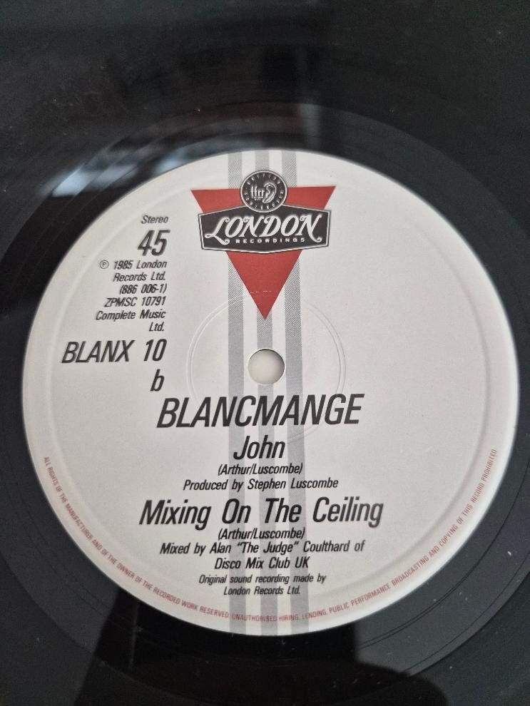 Dischi in vinile: Schallplatte LP / Vinyl / Blancmange John "Mixing" – Usato da Dielsdorf venduto da SHOES_BY_SYLVI 3