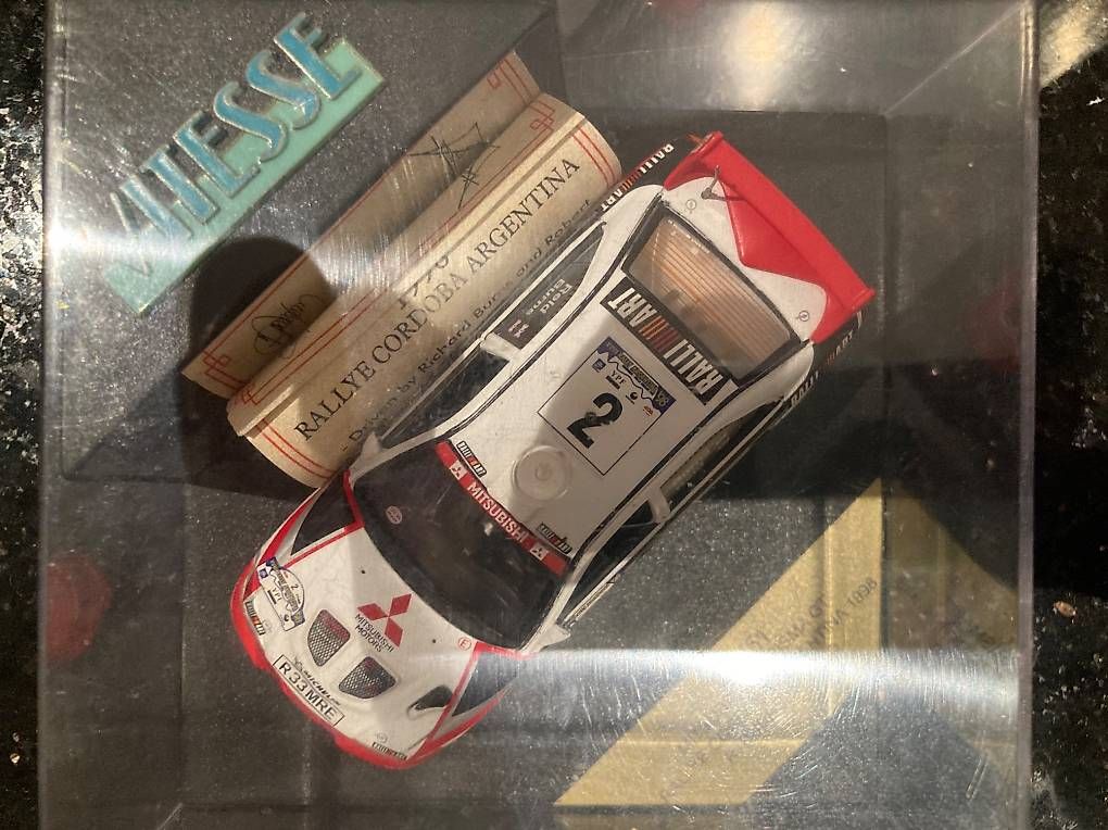 Mitsubishi Modellini d'auto: Mitsubishi Lancer R. Burns 1 43 – Usato da Promasens venduto da sebloup 1