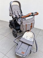 Hartan Kinderwagen Racer GTS grau mit Zubehör