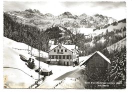 Hotel Rossfall bei Urnäsch (AR) Alpstein mit Säntis - Gross