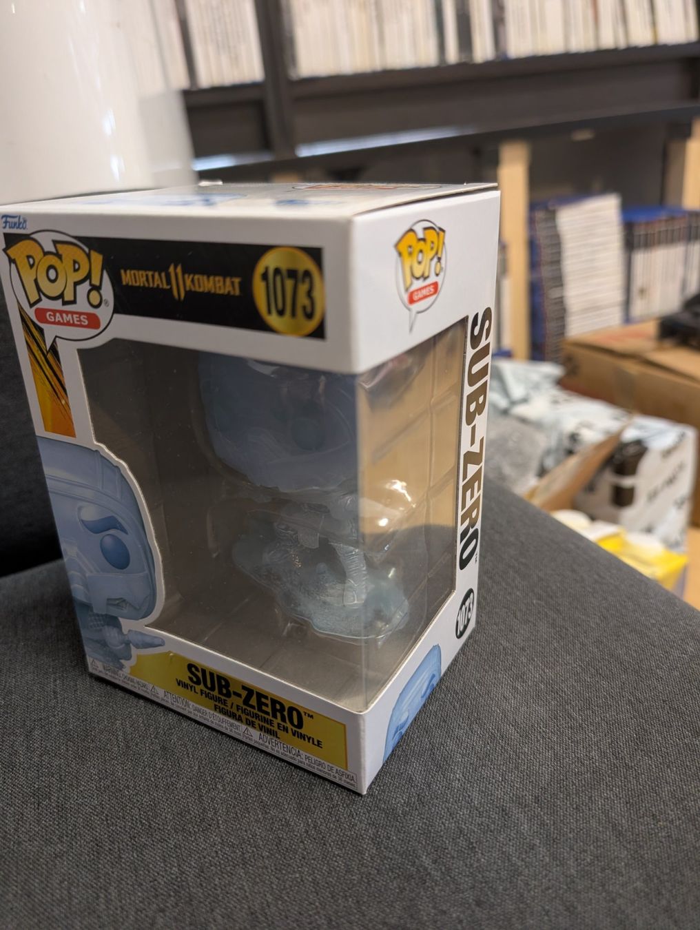 Figuren: Funko pop mortal Kombat 11 1073 Sub-Zero – Gebraucht aus Giubiasco von Ticinerd