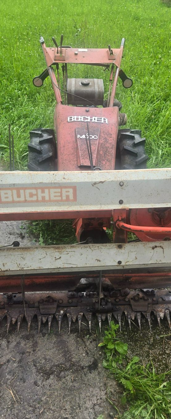 Bucher Tutte le macchine: Motormäher mit Eingraser – Usato da Pfäffikon venduto da mgd7 2