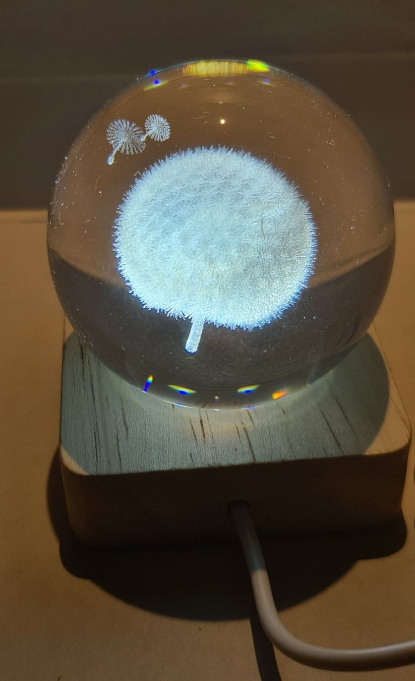 Tutte le decorazioni: 3D Löwenzahn Gravierte Globus 60mm – Nuovo (secondo la descrizione) da Uerkheim venduto da Kaufoption 3