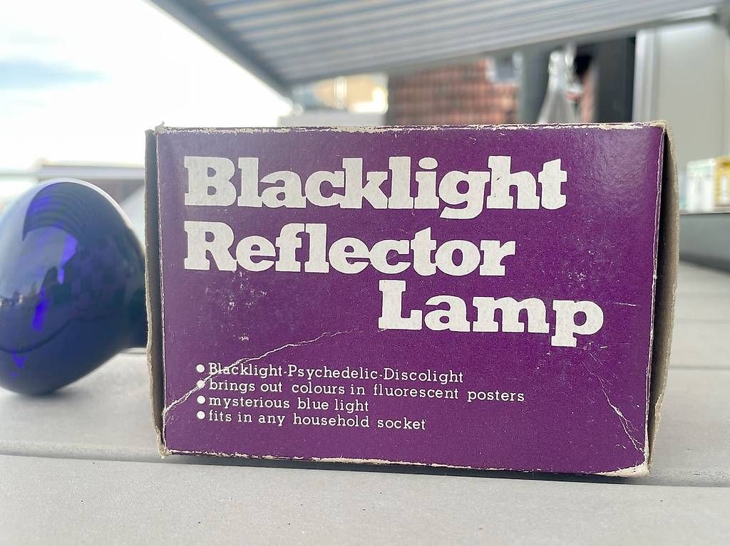 Lampade: Schwarzlicht Reflektorlampe 75W E27 Vintage – Usato da Niedergösgen venduto da horvart 3