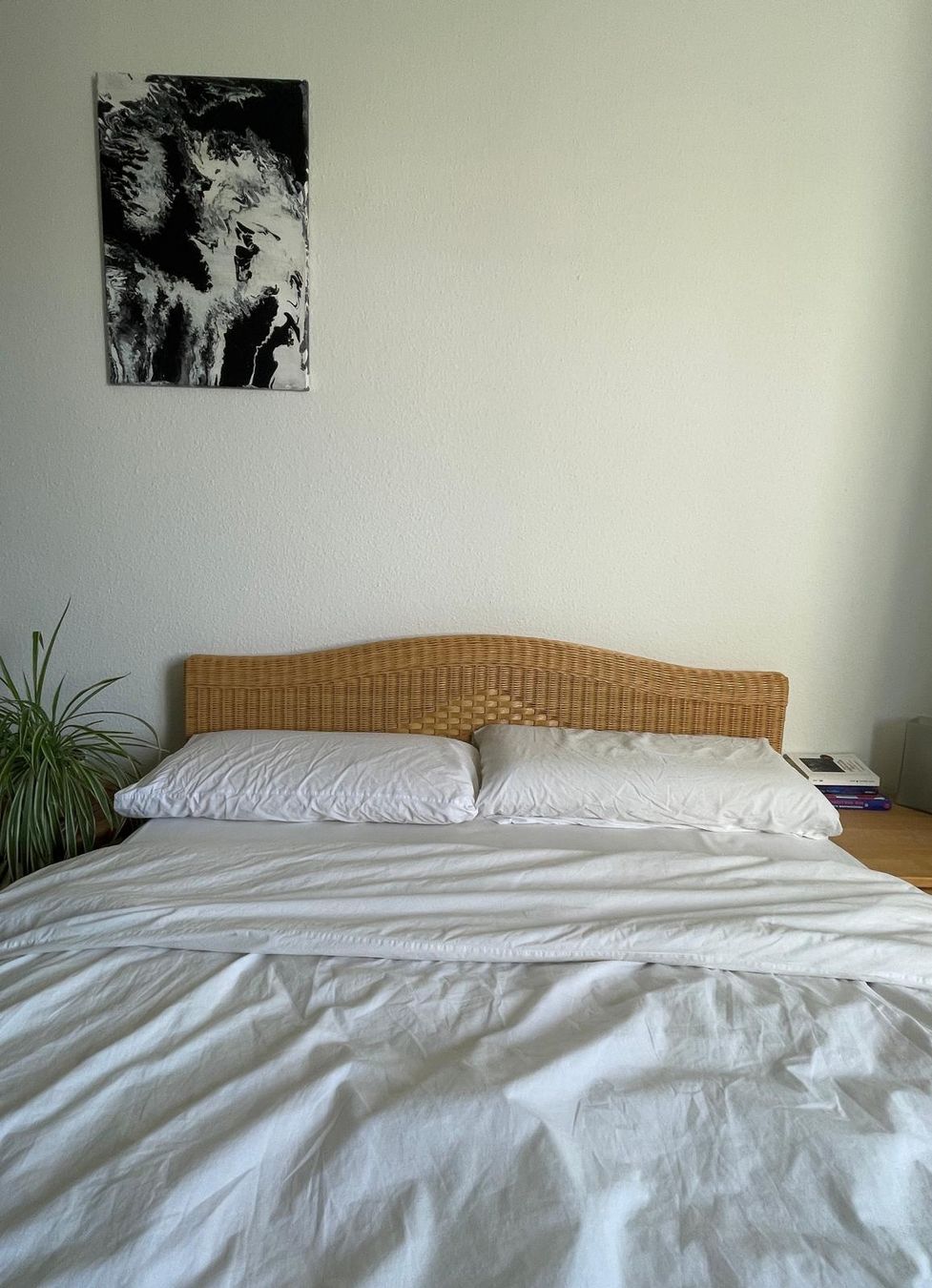 Letti: Rattan Bett mit Matraze 140x200 – Usato da Zürich venduto da anmerk