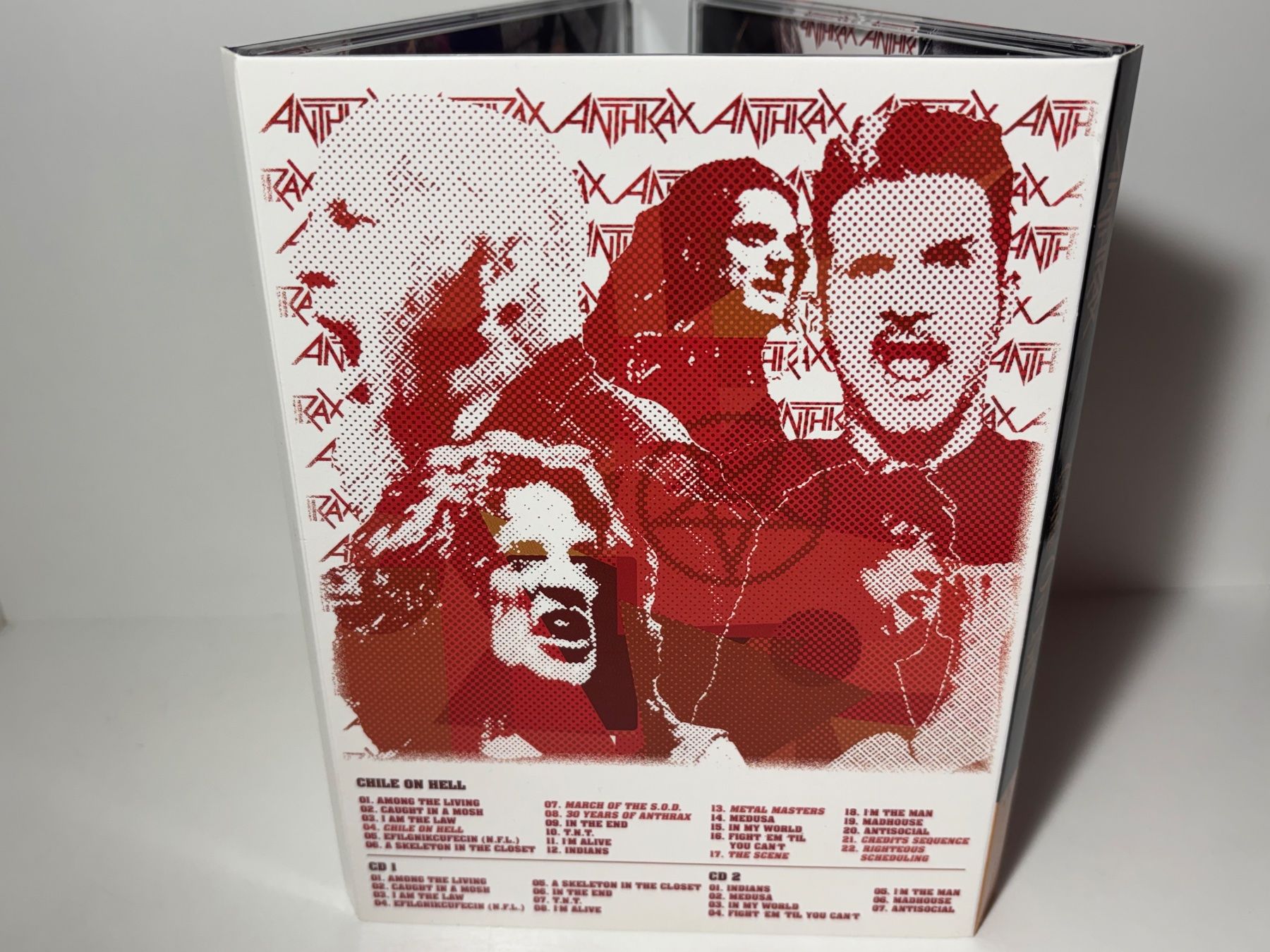 Alle DVDs: Anthrax Chile on Hell Blu Ray – Gebraucht aus Wilderswil von Sstriker 5