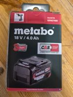 Metabo Akku 18V 4.0Ah, NEU, Originalverpackt, CAS System
