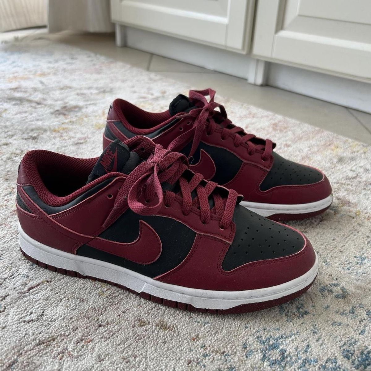 Nike Scarpe da uomo: Sneaker Nike Dunk Low Bordeaux-Schwarz  Gr. 40.5 – Nuovo (secondo la descrizione) da Basel venduto da Lara0104 3