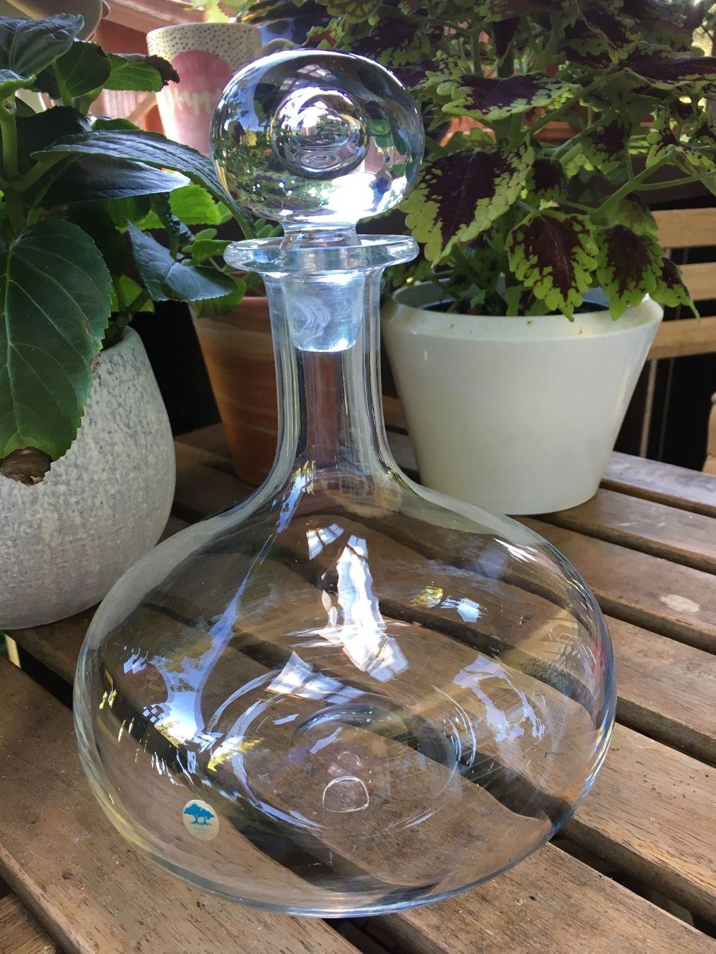 Caraffe: Glas Karaffe Cognac/Whisky – Usato da Bauma venduto da Budgerigar 1