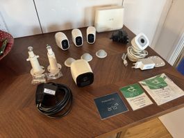 Set Arlo completo – Pro 2 3x + Base Station + Arlo Go + Arlo