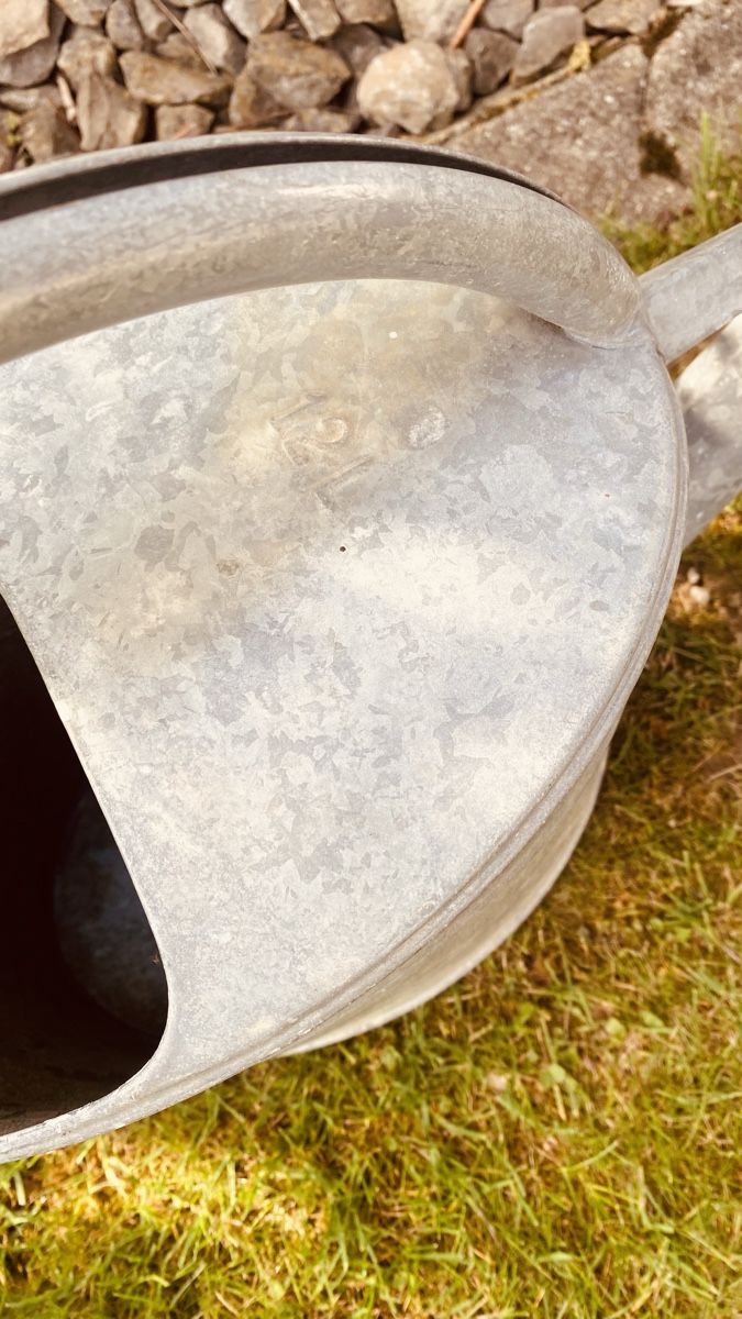 Annaffiatura & Irrigazione: Vintage Zink Giesskanne, 12 Liter – Difettoso da Roggliswil venduto da star32 1
