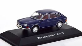 VW 411 LE 1969-1972 dunkelblau        1:43 von Altaya / IXO
