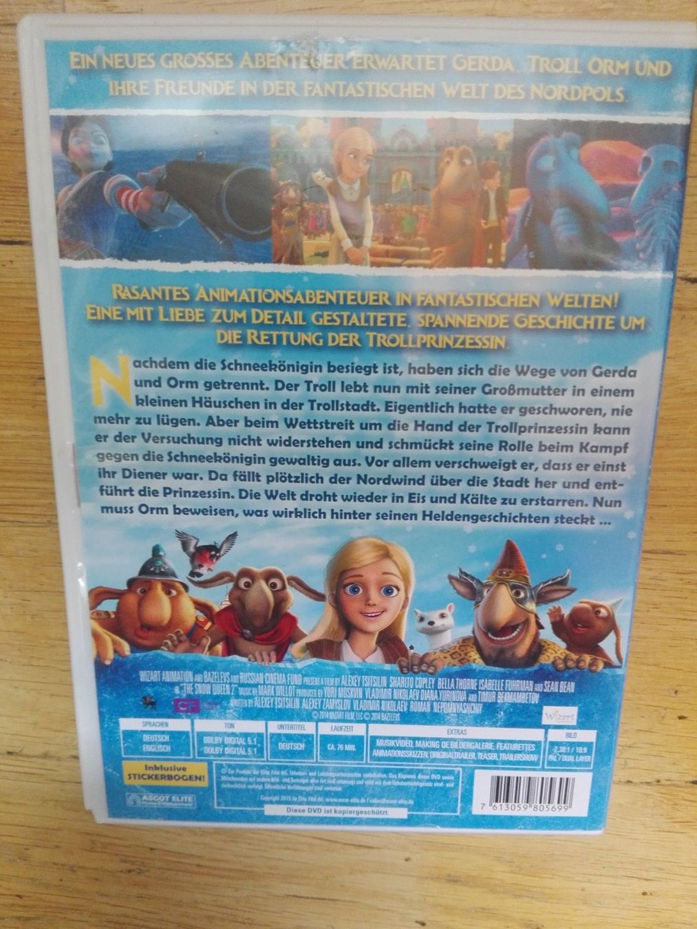 Tutti i DVDs: Die Schneekönigin (1 - 3)               -deutsch & englisch- – Usato da St.Gallen venduto da elk2023 3