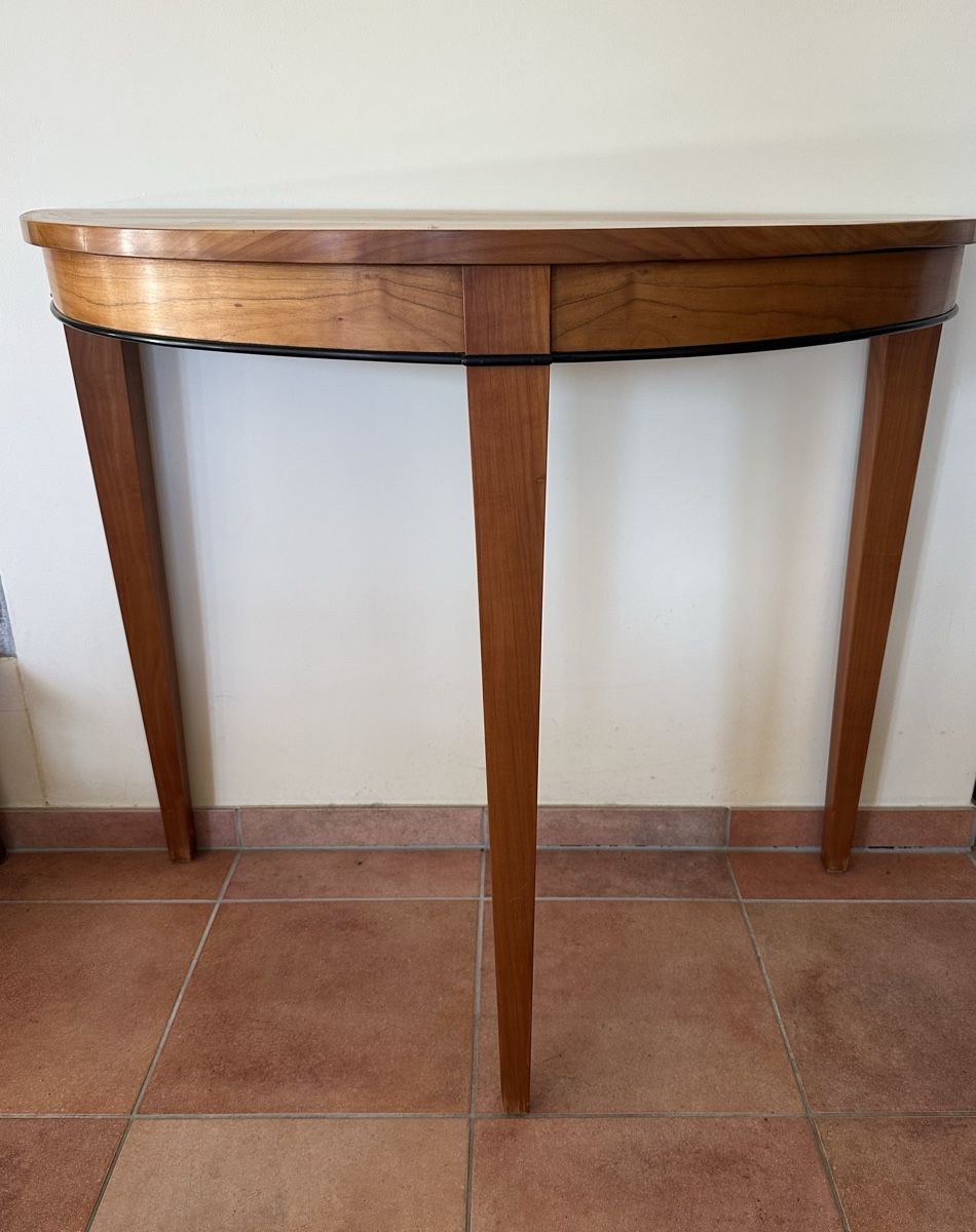 Tavoli: Biedermeier Kirschbaum Demi Lune – Usato da Gersau venduto da Sidharta7 1