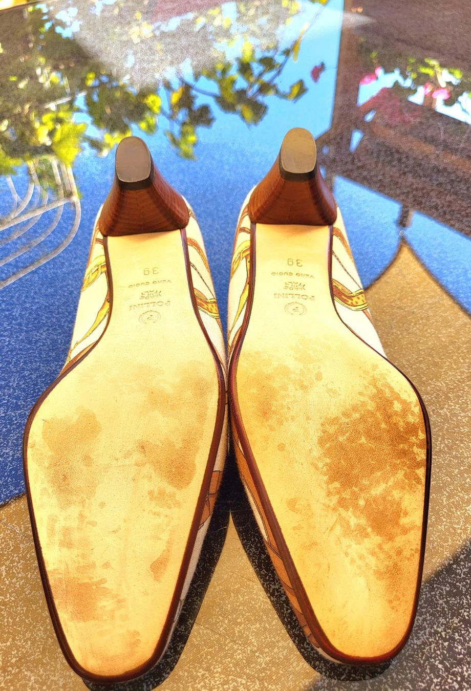 Scarpe da donna: Extravagante Lederschuhe von Pollini – Nuovo (secondo la descrizione) da Schafhausen im Emmental venduto da Herzrose 5