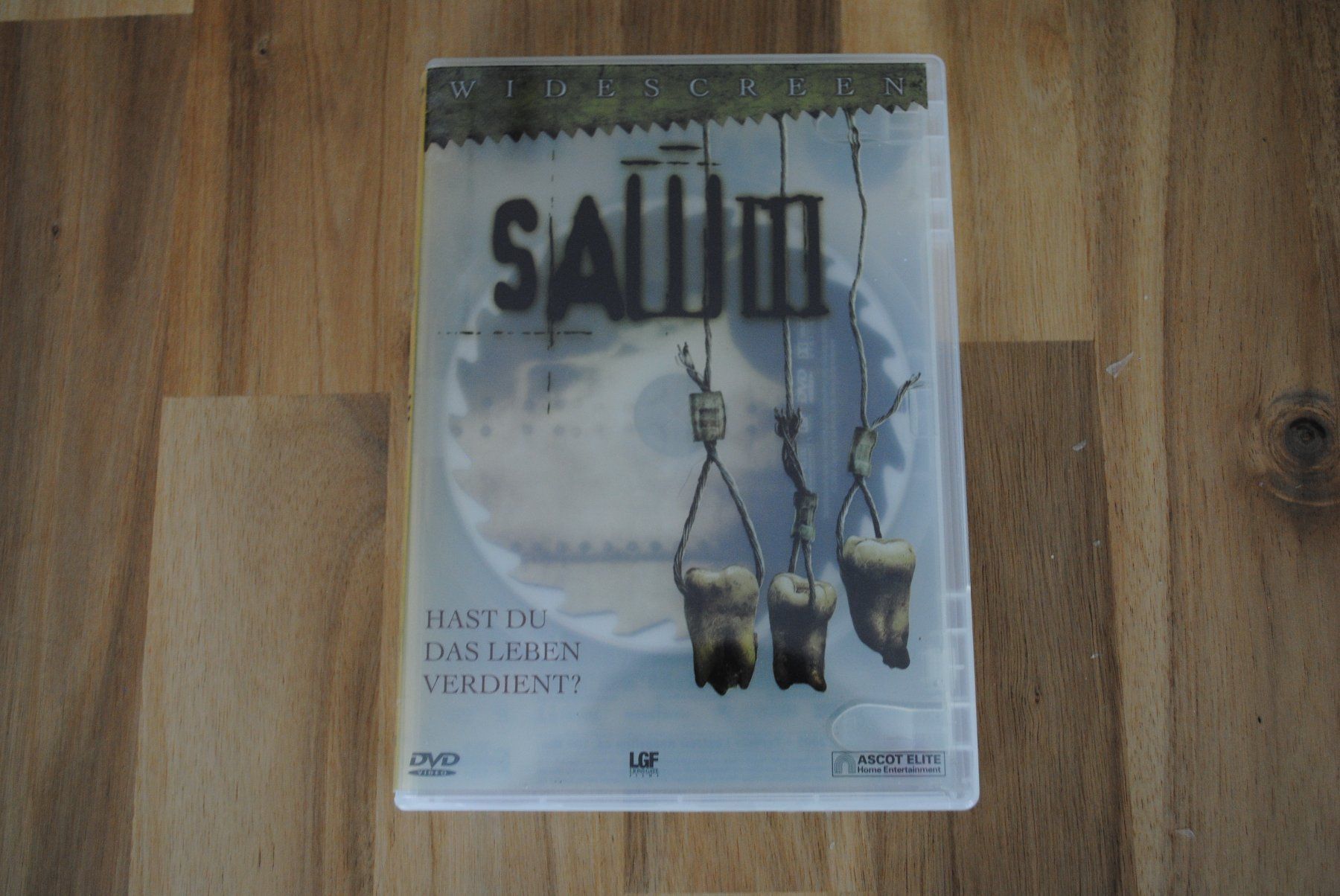 Tutti i DVDs: Saw III – Usato da Olten venduto da prusik02