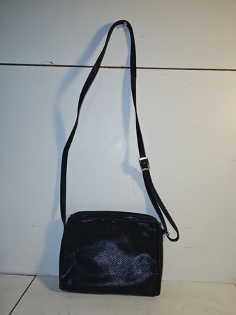 Handtasche, Swiss Made, aus Leder, vintage.(nov464)