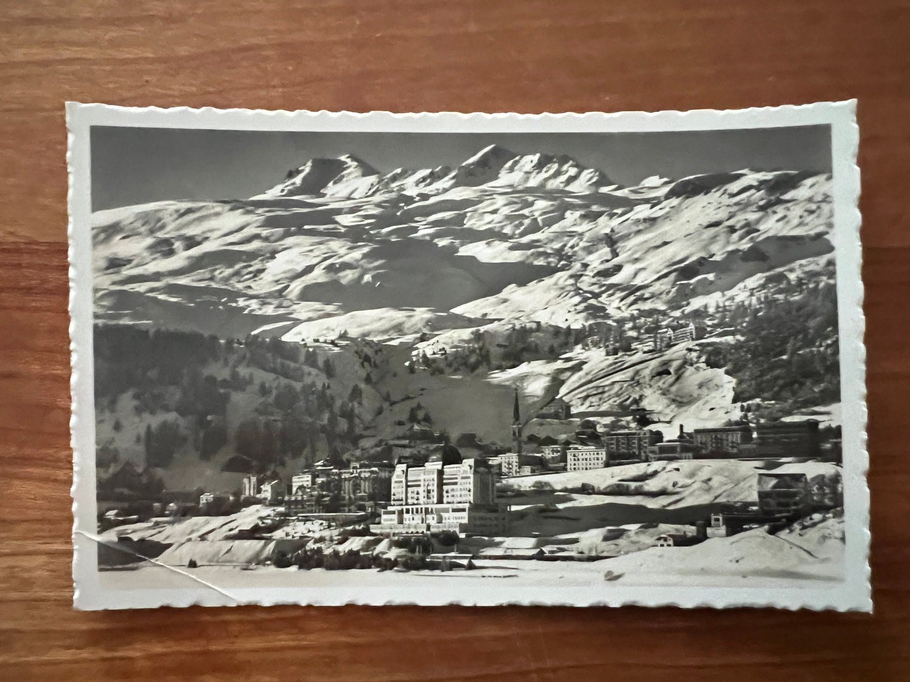 Cartoline postali: AK  1938 St. Moritz  (G2139) – Usato da Hinwil venduto da Sidi4