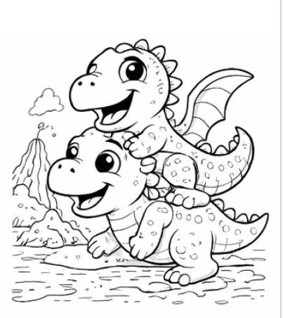 Libri: Lustiges Dinomalbuch – Nuovo e nell'imballaggio originale da Zweidlen venduto da Wtf 2