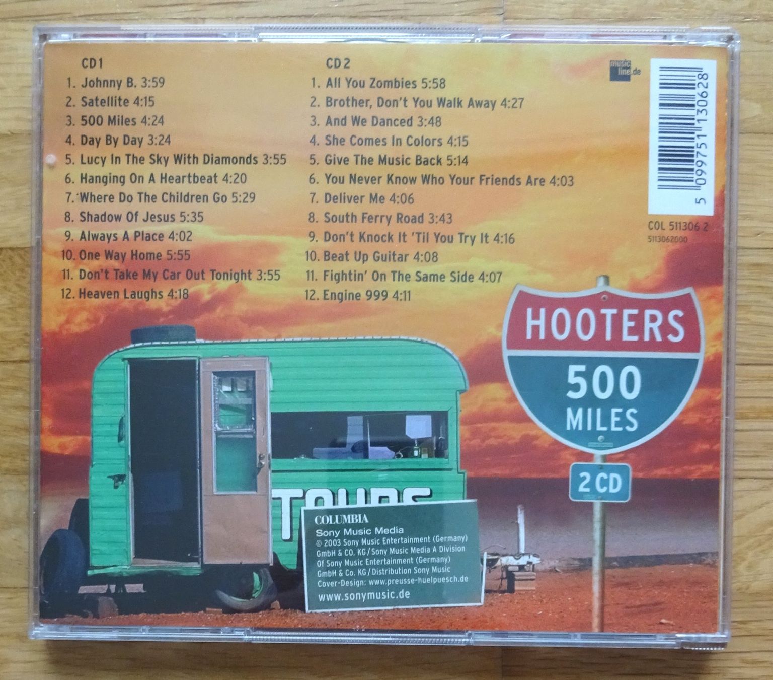 CD: Hooters, 500 Miles – Usato da St.Gallen venduto da Paddington11 3