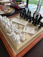 Franklin Mint Sammler-Schachspiel „Schachspiel der Götter“