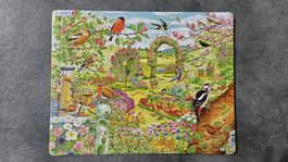 Frühlings-Puzzle Vögel im Garten 60 Teile