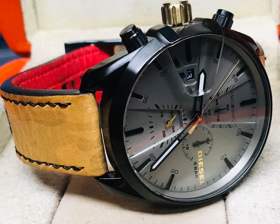 DIESEL Chronograph Herrenuhr 52 mm ( Neupreis : 325 CHF ) 7