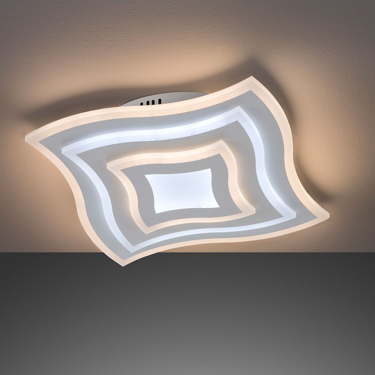 Kronleuchter & Deckenlampen: LED Deckenleuchte, Dimmer, 43 cm x 43 cm – Neu (gemäss Beschreibung) aus Kreuzlingen von Smart-Light 1