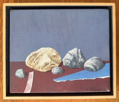 Bernhard Wyrsch Gemälde Leinwand signiert Stilleben Kunst