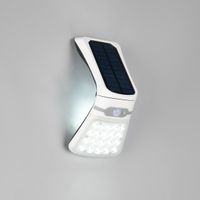 LED Aussen Wandleuchte Solar, 22 cm Höhe