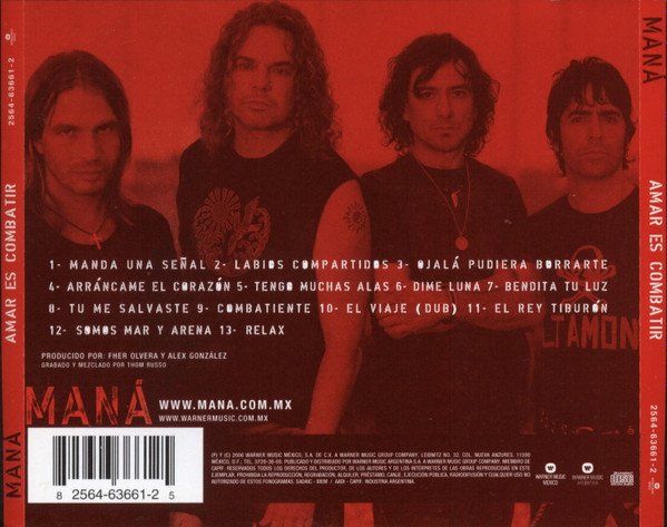 CD: CD Mana - Amar es combatir (2006) – Usato da Möriken AG venduto da mineralia 1