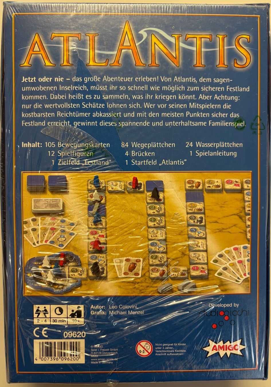 Giochi: Leo Colovini / Gesellschaftsspiel / ATLANTIS – Usato da Eggersriet venduto da uncletoni 1