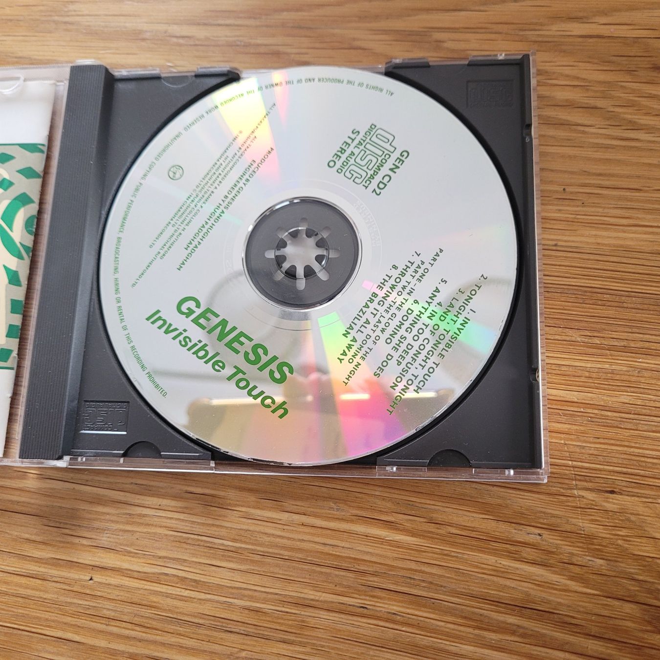 CDs: CD Musique Genesis Invisible Touch – Gebraucht aus Biel/Bienne von Destockweb 1