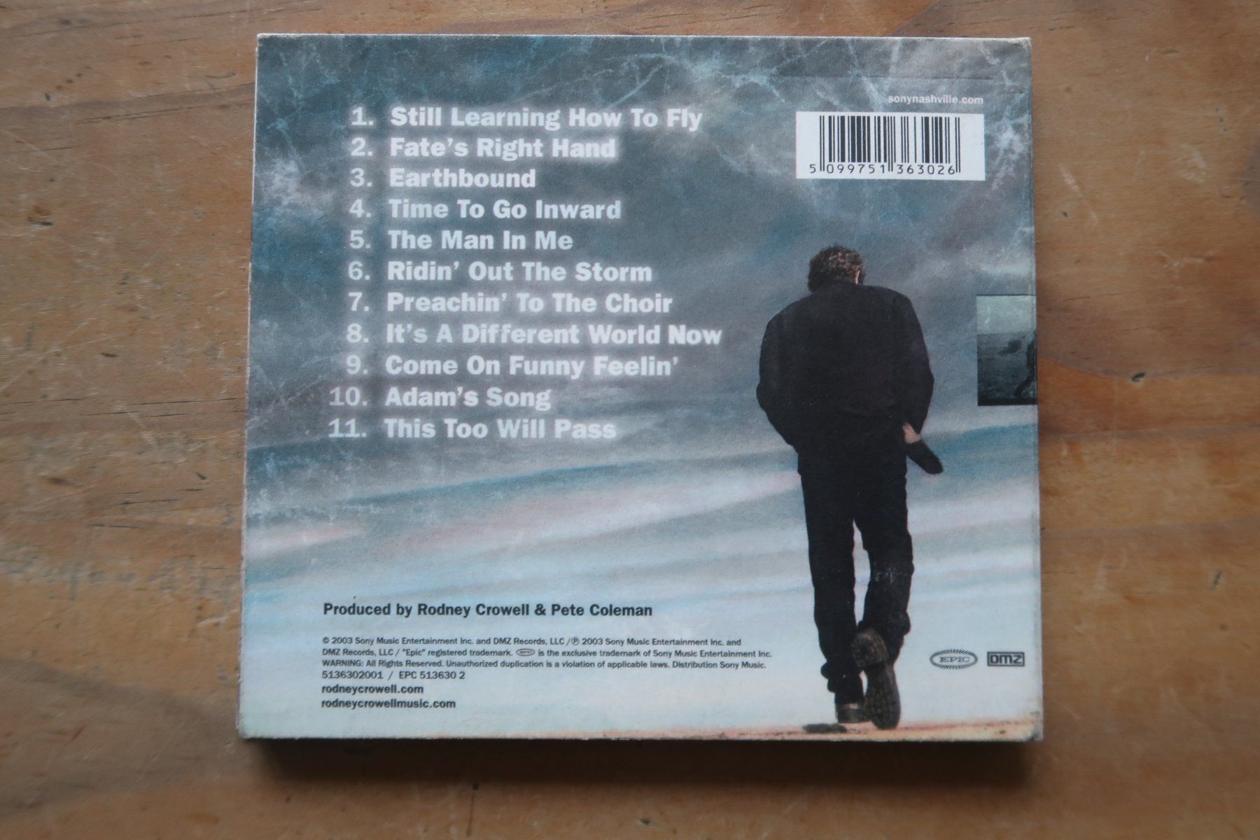CDs: RODNEY CROWELL - FATE'S RIGHT HAND - CD – D'occasion à Basel par Patiscat 2